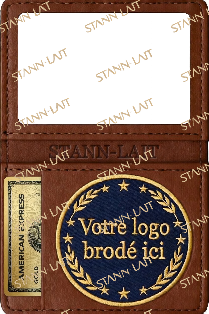 Portefeuille Brun – Carte Gold Amex