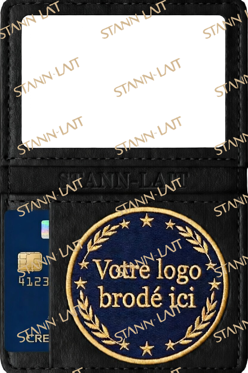 Portefeuille Noir – Carte Bancaire
